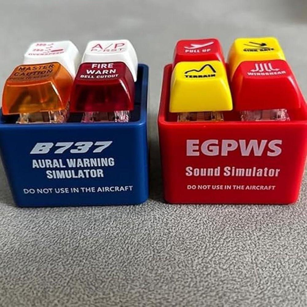 Keys Button Sound Emulator DIY Keyboard EGPWS Warning Sound Simulator  Send Friends