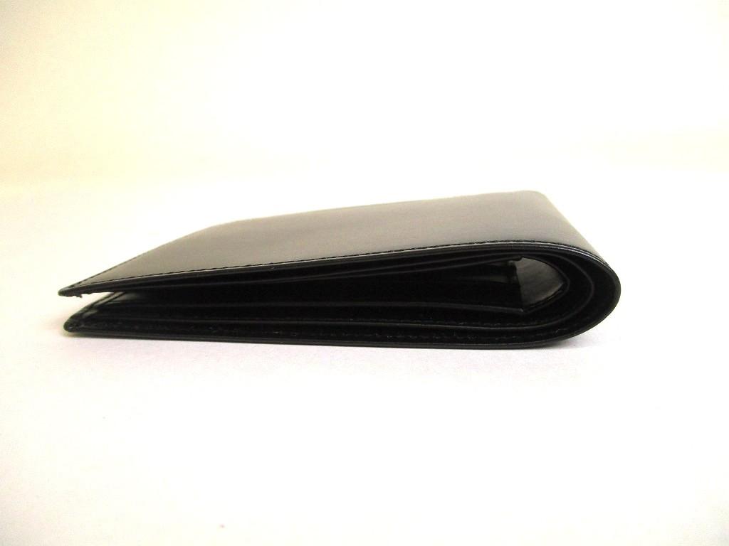 Authentic Cartier Pasha de Cartier Black Leather Silver H/W Bifold Bill Wallet #a814  Refurbished