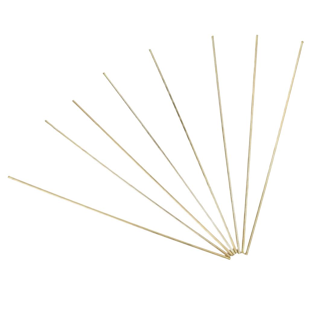 25PCS Brazing Rods Brass Solder Welding Rod 250mm Brazing Wire For Oxyacetylene Gas Welding Inlaid Carbide Tool DIY