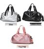 Women's Fitness Sports Bag with Shoe Compartment, Dry/Wet Separation, and Macaron Color for Yoga, Swimming, and Training