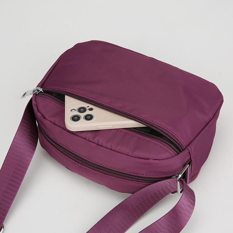Damen Tasche Schultertasche Crossbody Tasche Einfarbige Handytasche Muttertasche