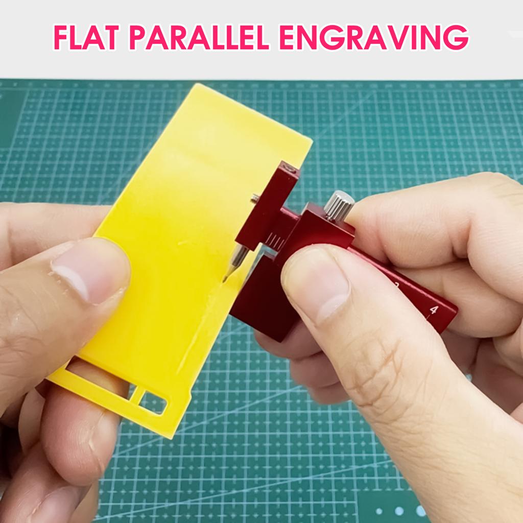 Model Line Scriber With Replaceable Blades Parallel Positioning Guide And Even Spacing Tool For DIY Craft