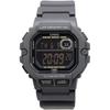 Casio Sports Gear Digital Men's Watch 60 Lap Memory Function Gray Black Reverse LCD