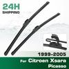 For Citroen Xsara Picasso 1999-2005 2000 2001 2002 2003 2004 Wiper Front Wiper Blades Windshield Windscreen Window Brush 26"+26