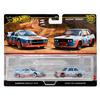 Hot Wheels Premium 2-Pack Lancia Rally 037 / Fiat 131 Abarth Vehicle Toy Diecast Cars for Ages 3 and Up, Blue, HRR81