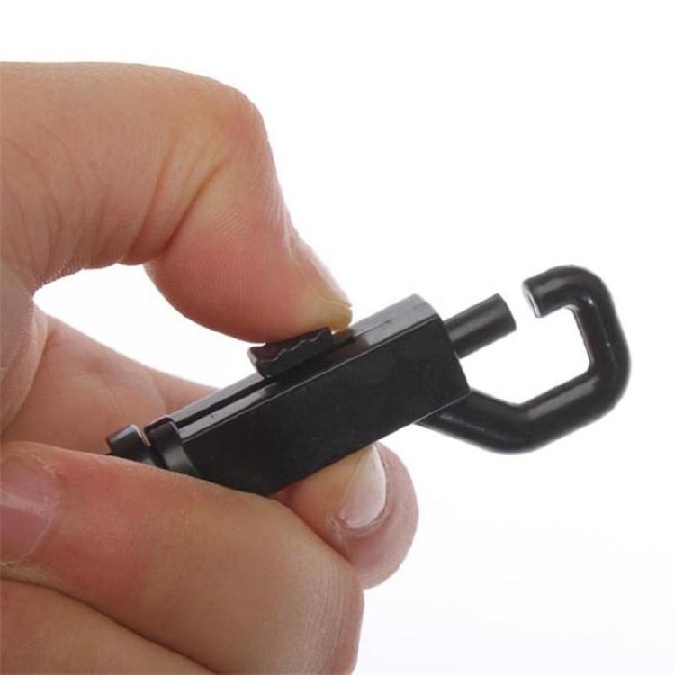 Double Sided Golfs Head Brush with Spikes for Cleaning Grooves Shoes Golfs Club Cleaner Brush with Retractable Carabiner