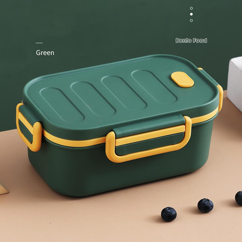 

1 шт. 1000 мл/33,8 унции Портативный контейнер для ланча 2-слойный с сеткой Салатница Ланч-боксы Салатницы Контейнер для ланча для Fo 2&1000ml&2