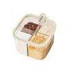 4-Compartment Press-Type Seasoning Box