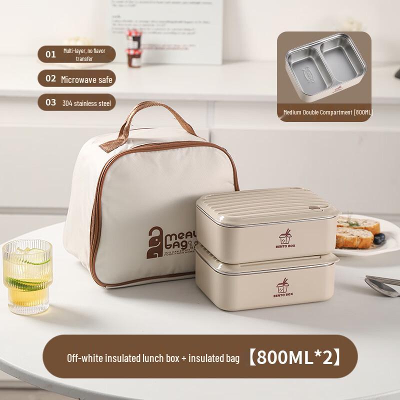 

Ruhan Stainless Steel Lunch Bento Box Set