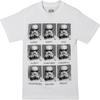 STAR WARS Men's Stormtrooper Today I Am Angry Happy Sad Funny T-Shirt, White, 2X