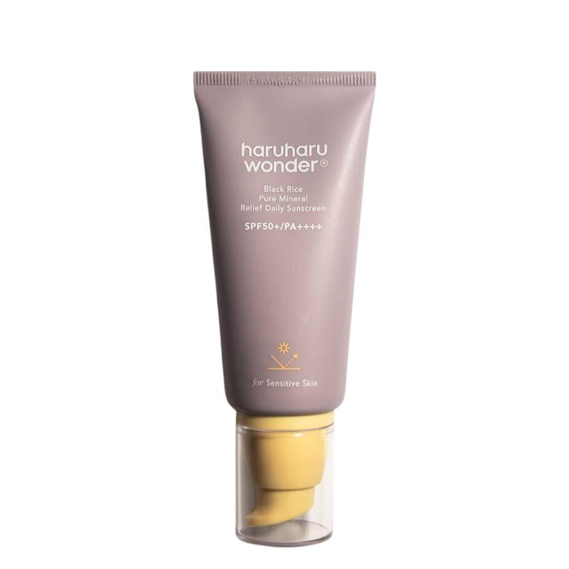 Black Rice Pure Mineral Relief Daily Sunscreen SPF50+ PA++++