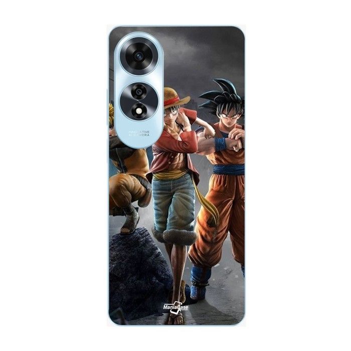 Coque de téléphone - MANIACASE - Oppo A60 - Silicone TPU - Anime Manga - Souple