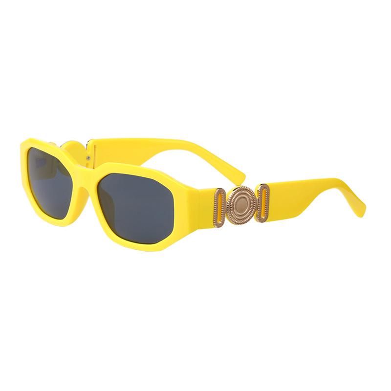 JYL TS Unisex Small Square - Human-Shaped Polygon Trendy Shades 8723