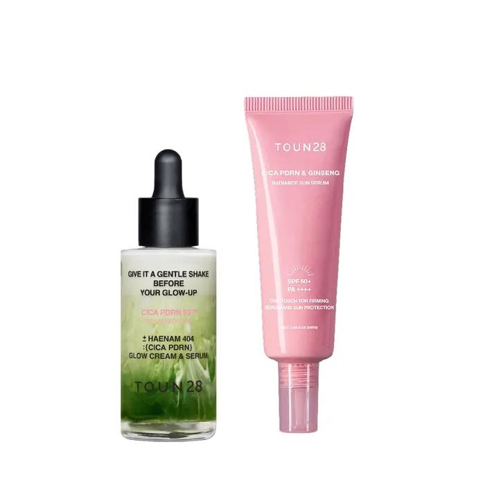 Tone28 Haenam 404 Glow Cream & Serum + Centella Asiatica Sun Serum