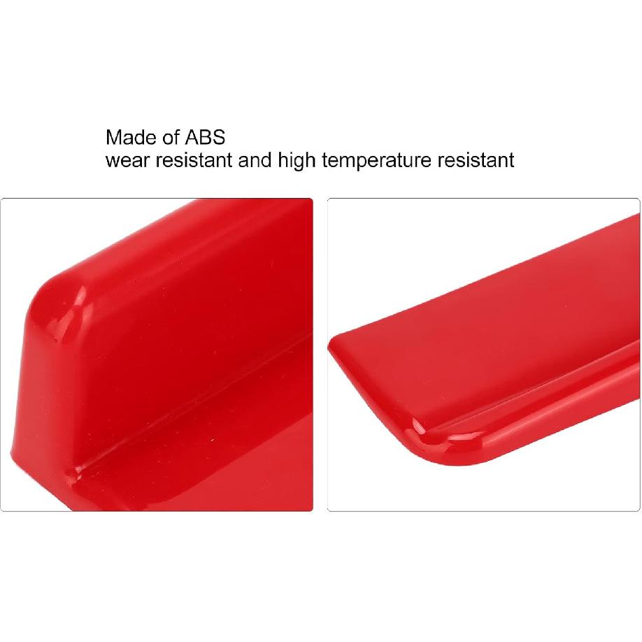 2pcs Car Side Skirt, Winglets Splitter Anti Scratch Universal Winglets Diffuser Splitter for Automobiles