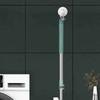 Floor Squeegee Scrubber with Telescopic Pole, Adjustable Handle Silicone Blade Water Broom for Floor Tile Marble