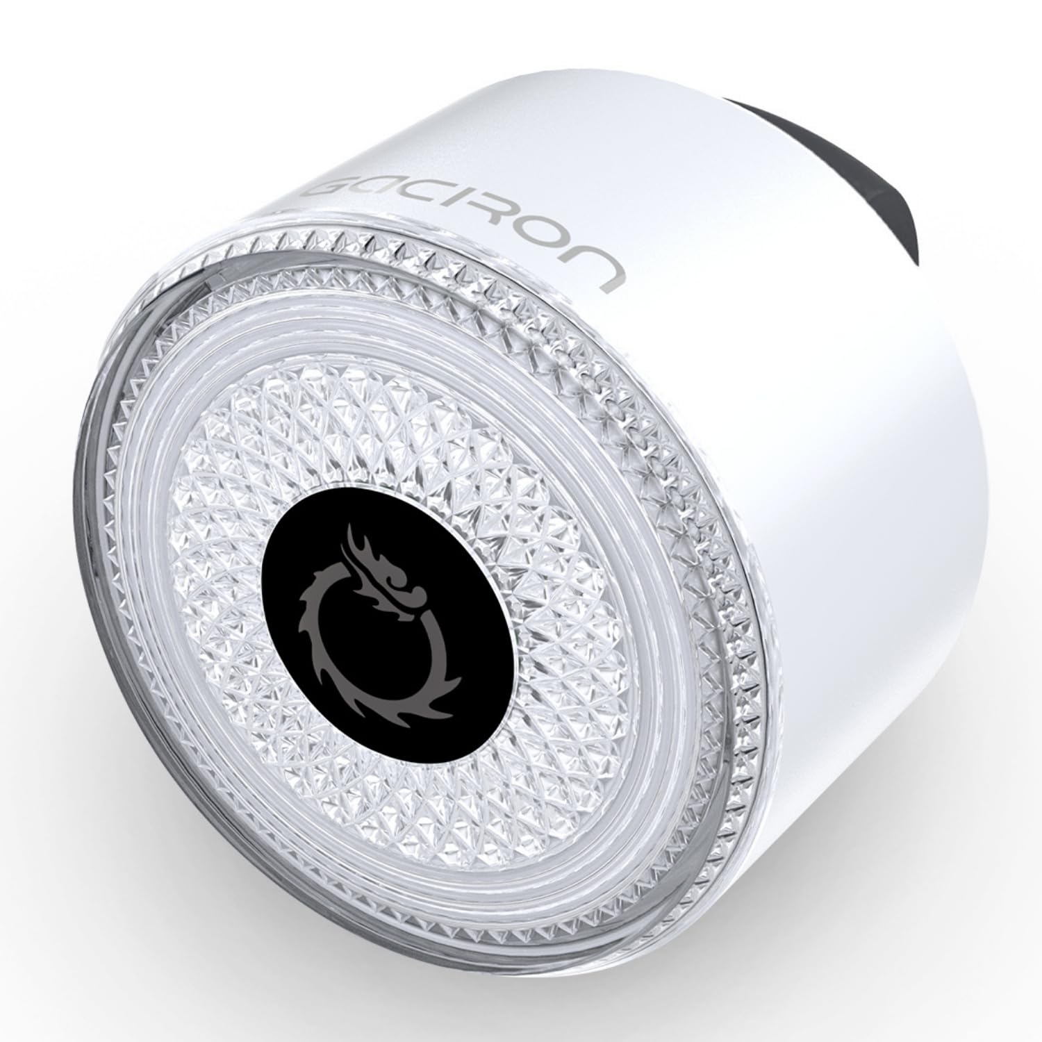 

Gaciron LOOP-100 White Bicycle Rear Light, LED, 100 Lumens, CNC Machined Aluminum Housing, Waterproof IPX6, USB Charging, USB-C Type-C, 420mAh, Road B