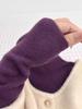 Women's New Year Limited Edition Angora Red Knit Sweater - Half-High Neck, Long Sleeve Base Layer Top for Autumn/Winter