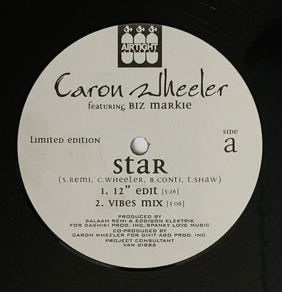 

12inch Record CARON WHEELER BIZ MARKIE Star ATR8001 Airtight Record 1999 US Rap HipHopRB Used