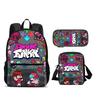 Friday Night Funkin Backpack Pen Bag Shoulder Bag 3pcs Set Versatile  Large Capacity Boy and Girl School Birthday Best Gift