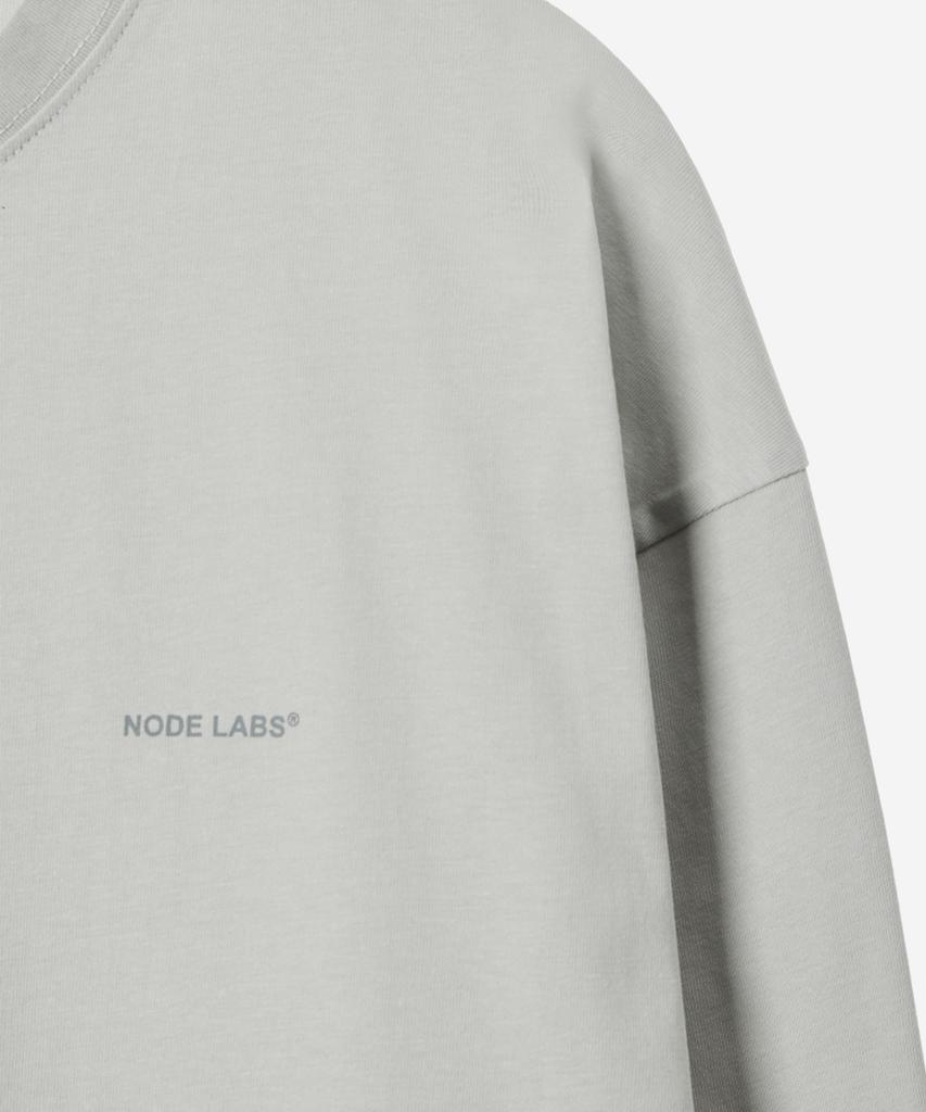 NODE LABS Dev:5 Basic Long Sleeve T-Shirt_Gray