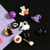 Halloween Resin Ghost & Pumpkin DIY Ornaments: Black Cat, Stickers, Hair & Phone Accessories