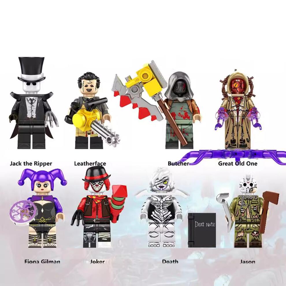 (24PCS Halloween) 33PCS Halloween Minifigures Building Blocks Toy