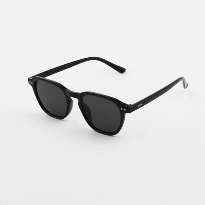 

Unisex Black Yellow Basic Sunglasses G1257_Black