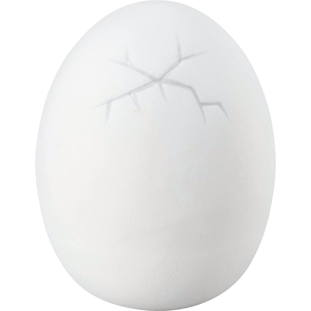 Sunart Stegosaurus Dinosaur Egg 6 x 7 White "Jurassic World" Figure, Approx. cm, Merchandise, SAN3822-3