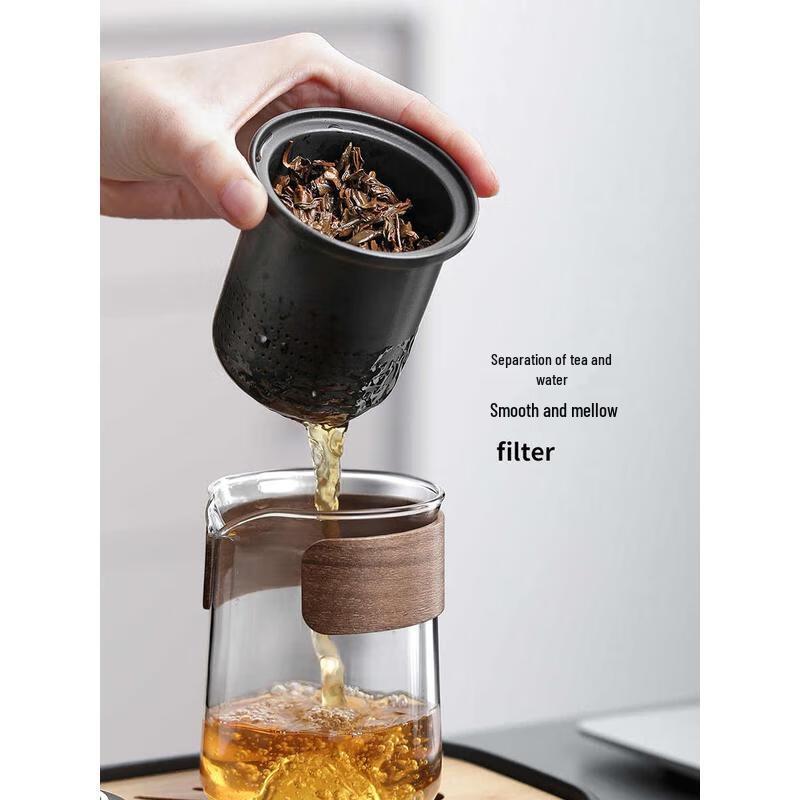 HANDUNYOU Portable Quick Tea Set with Travel Bag