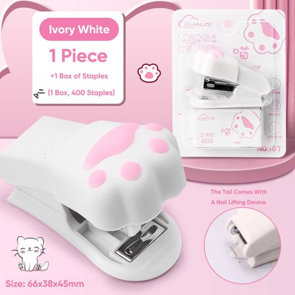 Mini-Portabler Hefter Verwendung 24/6 26/6 Klammern Manuelles Bindewerkzeug Buchbindebedarf