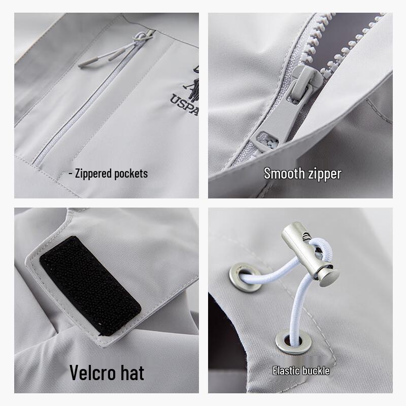 U.S. POLO ASSN. Men's Hooded Business Casual Jacket