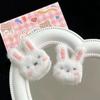  Barrettes à cheveux en peluche lapin super mignon pour fille, accessoires pour cheveux, barrettes pour femme, couvre-chef