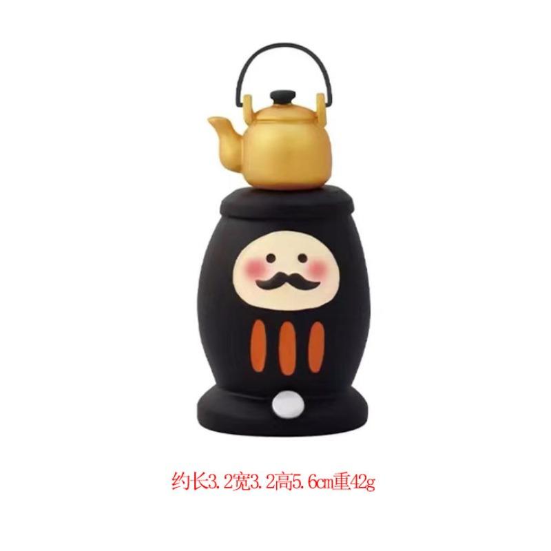 ZAKKA Grocery Japanese Cat Orange INS Creative Tide Play Miniature Gifts Resin DIY Home Furnishings, Crafts Ornaments