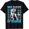 100 Days Of School Trex 100 Days Smarter 100th Day of School T Shirt