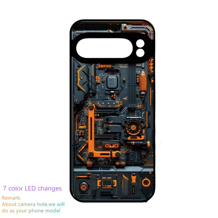 

Smart LED Lighting Case For Google Pixel 10 9 Pro XL 9A 9Pro Anti-shock Full Protective Cover Glow For Google Fold Case Pixel Google Pixel 9Pro XL