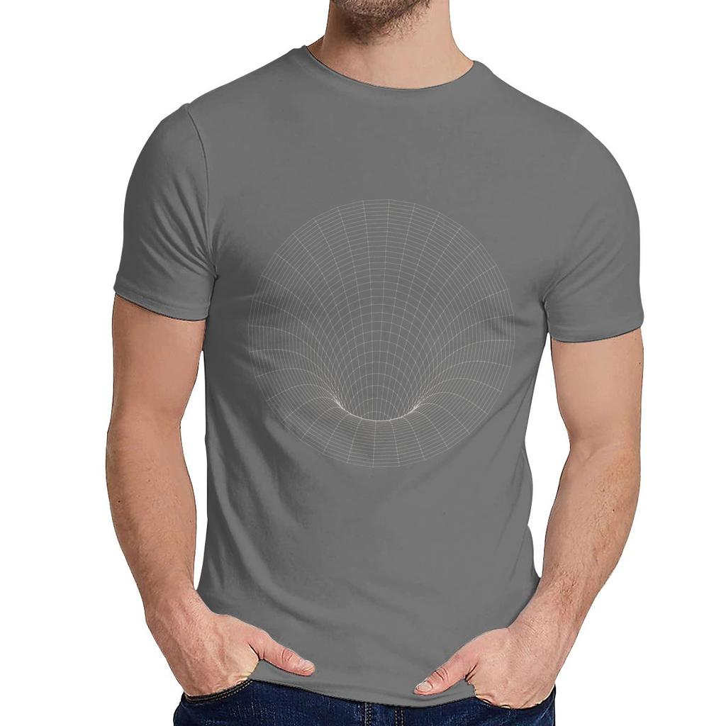 Grafikdruck Event Horizon Wissenschaft Physik Wissenschaftler T-Shirt Für Mann Hipster 100% Reine Baumwolle T