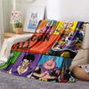 1PC Dragon Ball Patterned Flannel Blanket Suitable For All Seasons For Home Decor Warmth And Comfort Gifts Holiday Present