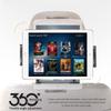 Adjustable Headrest Tablet Mount for Cars 360 Rotation Back Seat Holder for Travel Children and Passengers