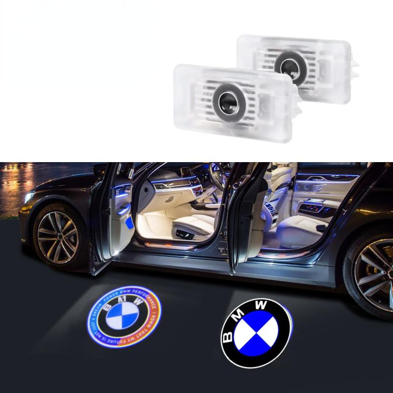 For BMW E30 2pcs car LED door projector welcome lamp is suitable for BMW 1 3 8 series F40 G20 G21 X7 G07 Z4 G29 lighting
