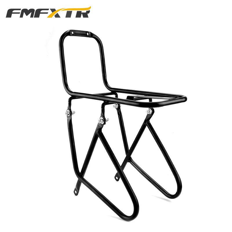 Disc Brake Front Rack for Mountain Bikes - Steel Long-Distance Bicycle Basket Accessory