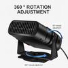 12V Portable Car Heater 2 in 1 Car Windshield Defogger Defroster Fast Heating Electric Heater Fan Anti-Fog Automobile Heater