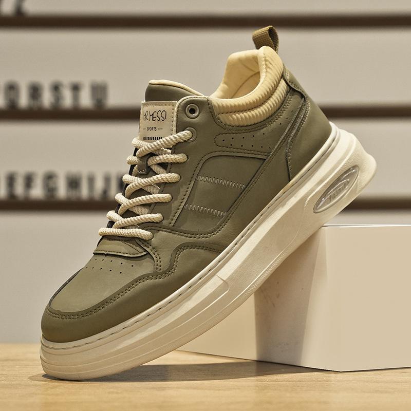 

Мужская обувь Осень Повседневная обувь для скейтборда Холли Молодежная спортивная обувь Платформа Увеличение роста Рабочая обувь Модная обувь 44