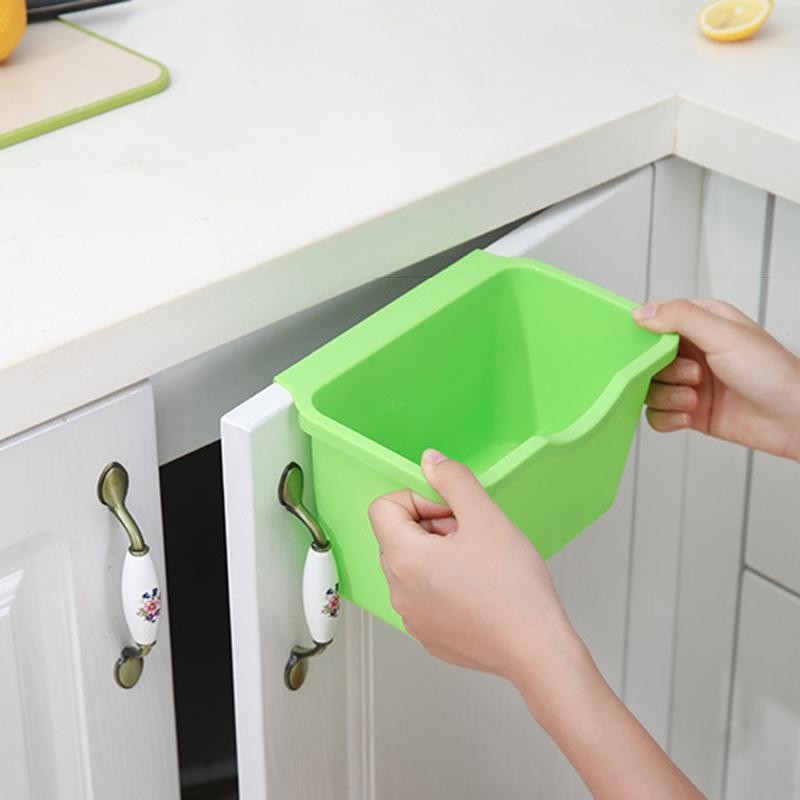 Under Cabinet Trash Bin Small And Large Sizes PP Material For Kitchen Waste Storage