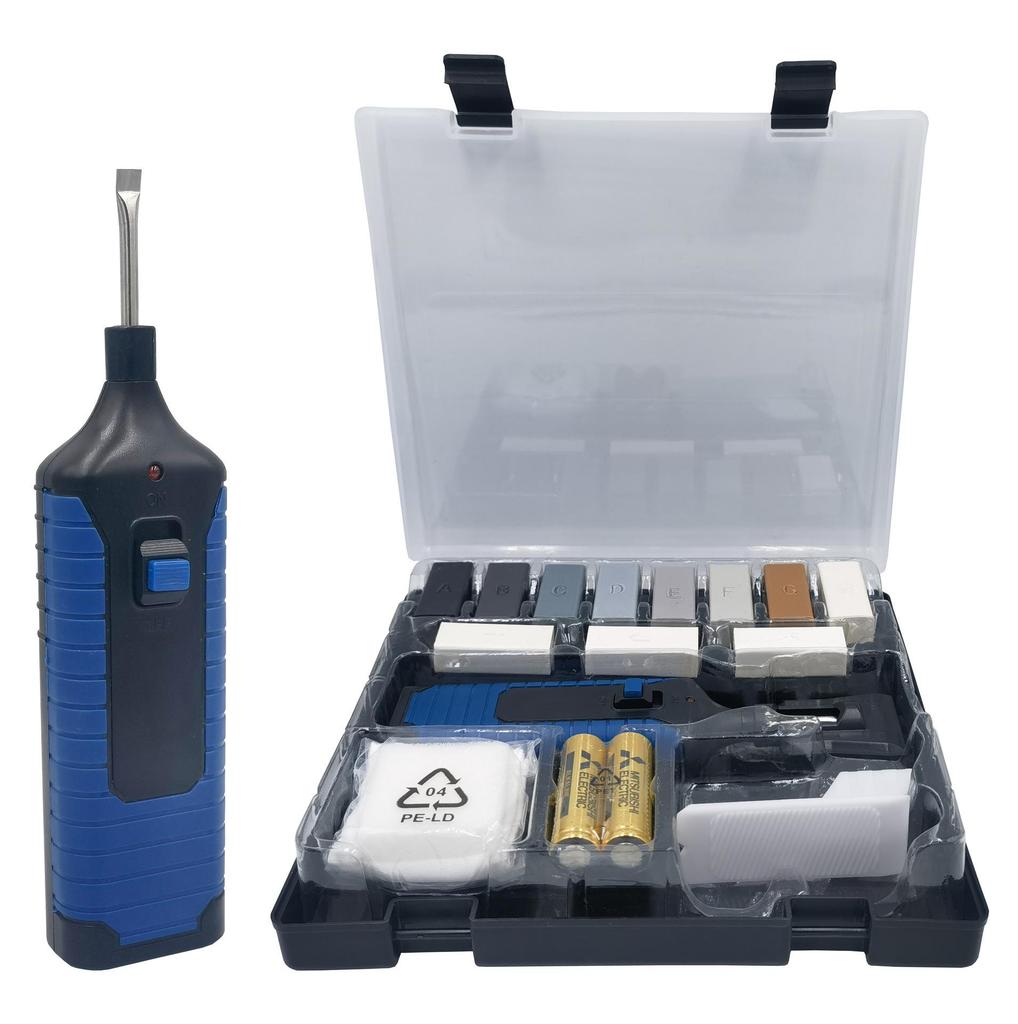 Rechargeable Plastic Floor Repair Tool Set - Multifunctional DIY Toolbox