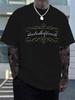 2025 Summer New Mens Tshirt Casual and fashionable letterprinted mens Tshirt