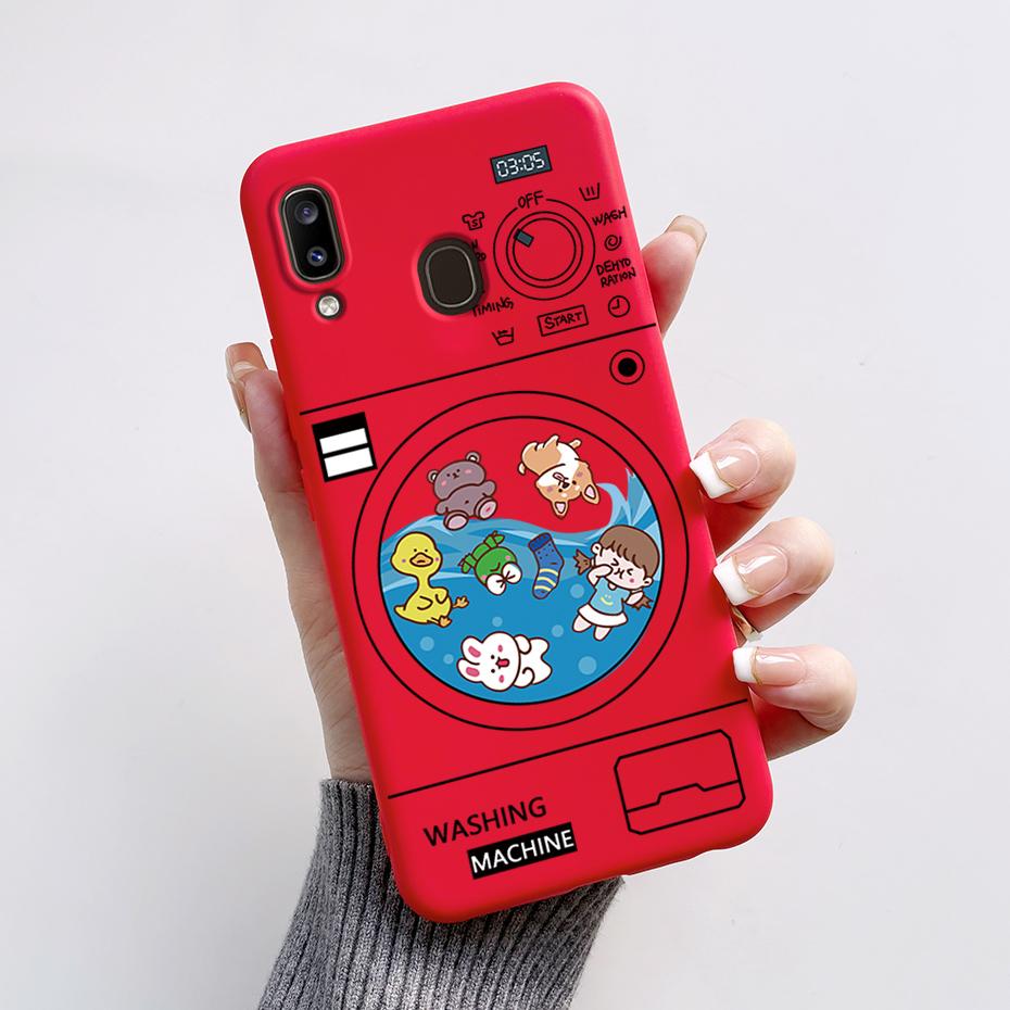 Case For Samsung Galaxy A20 A20e A20s Case Stylish Painted Soft TPU Phone Case For Samsung A20 A 20 20s 20e A205 A202 A207 Cover
