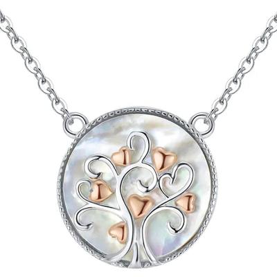 Silver Necklace Tree of Life Chain Necklace Silver S925