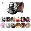 1 Set Car Air Freshener Vintage Record Player Turntable 6/12 Singer Compact Disc Fragrance Tablets Air Vent Mount Auto Aromatherapy Diffuser Ornament