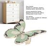 Easy Install Drawer Knobs Zinc Alloy Butterfly Knobs Vintage Cabinet Pull Handles  Wardrobe